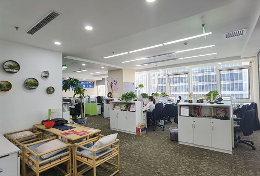 富力双子座大厦办公室照片